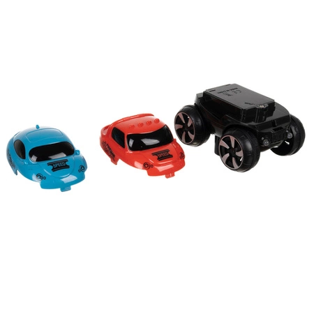 Tor Wyścigowy Samochodowy Tory Wyścigowe Zestaw + Autko 4,8m Elastyczny XL KRUZZEL