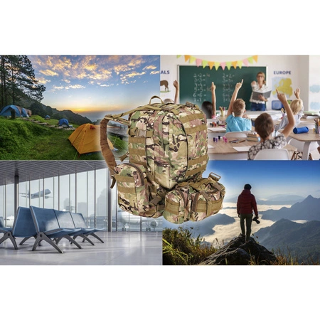 Plecak Taktyczny Wojskowy Militarny Survival 48,5l TRIZAND