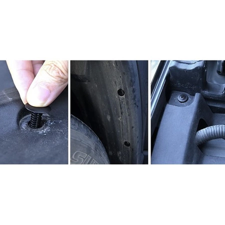 Zestaw Spinek Samochodowych Spinki do Auta Tapicerki Ściągacz Wyjmaki 626el XTROBB