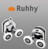 Rolki do Kabiny Prysznicowej Kółka Komplet Rolek Rolka Kabin Prysznicowych RUHHY
