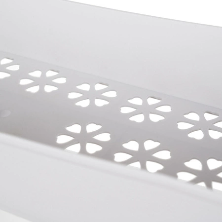 Mobilna Półka Regał na Kółkach Szafka kuchenna Łazienkowa Wózek x4 Haczyki RUHHY