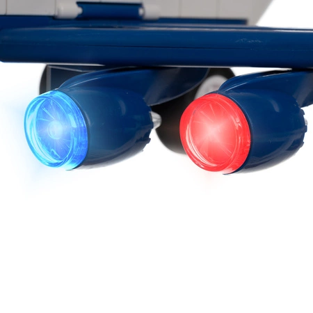 Samolot Policyjny dla Dzieci Rozkładany Parking Interaktywny Policja + Auta 26680