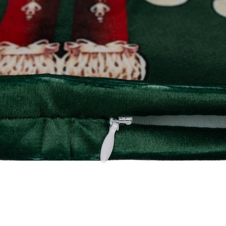 Poszewka na Poduszkę 40x40 cm Jasiek Dekoracyjna Dziadek do Orzechów Plusz RUHHY