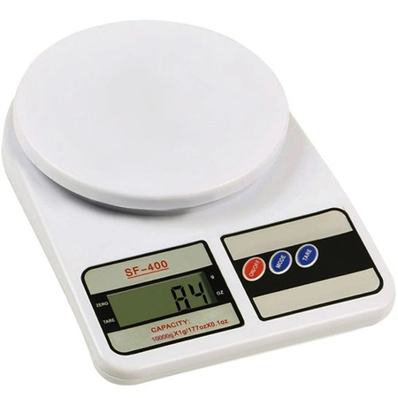 Waga Kuchenna Elektroniczna Precyzyjna LCD 1g do 10kg Cyfrowa na Baterie RUHHY