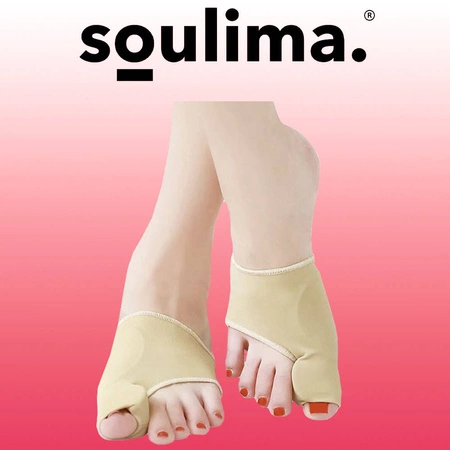 Opaska Separator na Haluksy Żelowy Klin Osłona x 2 SOULIMA