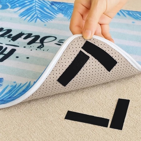 Taśma Rzep Samoprzylepna z Klejem 25 mm Czarny 5 mb Zestaw Haczyk Pętelka Ruhhy 24237