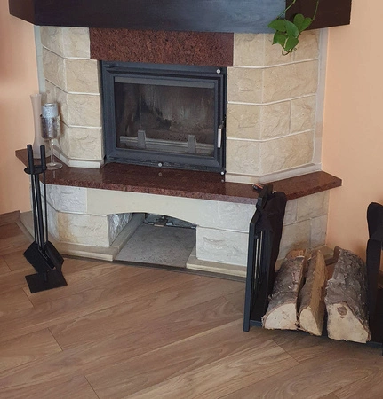 Przybory do Kominka Pieca Akcesoria Kominkowe 4w1 KAMINER