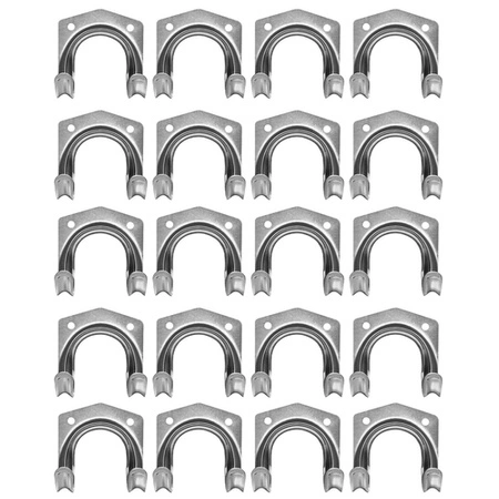 Wieszak na Narzędzia Ogrodowe Uchwyt Miotły Organizer Ścienny Warsztat x 20 BIGSTREN