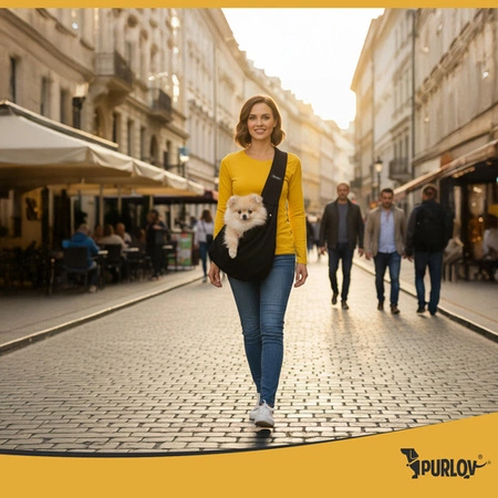 Torba Transportowa Dla Psa Kota Purlov Wygodny Transporter Na Ramię Kangur