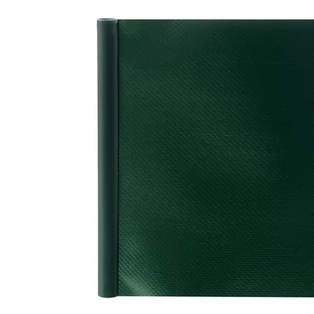 Taśma Ogrodzeniowa na Ogrodzenie Płot Osłona Zielona 19cmx35m 630g Klipsy 25 GARDLOV