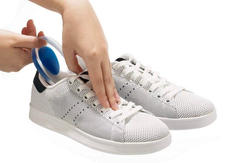 Wkładki do Butów Amortyzujące Podpiętki na Ostrogi 2 szt Komfort Stabilność MALATEC