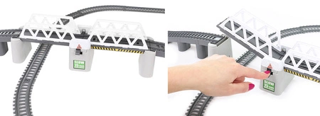 Kolejka Elektryczna Duży Tor Pociąg Lokomotywa 9m KRUZZEL