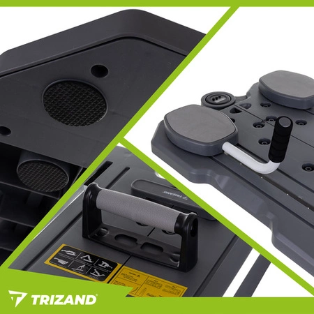 Deska do Pilatesu Ćwiczenia Jogi Wielofunkcyjna z Licznikiem Trening Domowy Trizand 26343