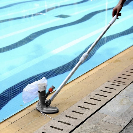 Odkurzacz do Basenu i Oczka Wodnego SPA Zestaw Czyszczący Dno z Siatką BIGSTREN 20931