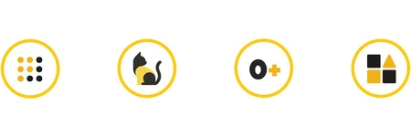 Zabawka do Kąpieli Wanny Kruzzel Naklejki Piankowe Zestaw 12 el dla Dzieci