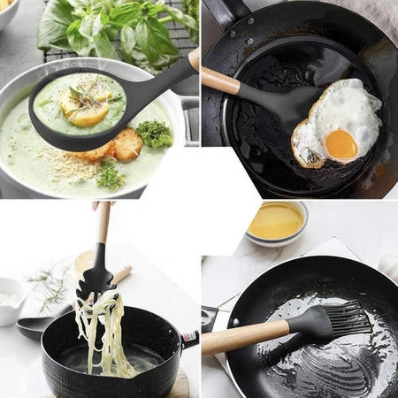 Zestaw Przyborów Kuchennych Kuchenne Przybory 12el RUHHY