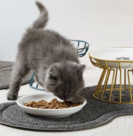 Mata pod Miski Miskę Podkładka dla Psa Kota Wodoodporna Antypoślizgowa Duża PURLOV