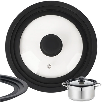 Pokrywka Uniwersalna 3w1 Ruhhy Silikonowa do Garnków i Patelni 18 20 22 cm 25563