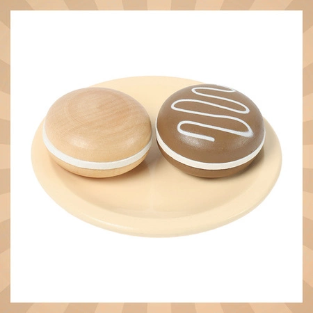 Drewniany Zestaw do Herbaty dla Dzieci KRUZZEL Akcesoria Dzbanek Prezent 26543