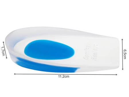 Wkładki do Butów Amortyzujące Podpiętki na Ostrogi 2 szt Komfort Stabilność MALATEC