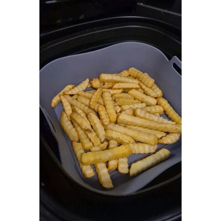 Wkład Silikonowy do Frytkownicy Beztłuszczowej Air Fryer Koszyk Forma 20x20cm RUHHY