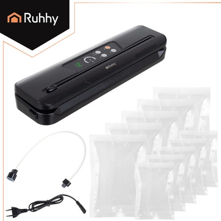 Zgrzewarka Próżniowa do Żywności Ruhhy Pakowarka do Jedzenia Folia Gratis