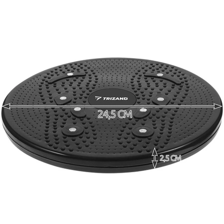 Twister do Ćwiczeń Obrotowy Masażer Stóp + Magnesy TRIZAND