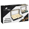 Szkatułka Pudełko Organizer Etui Zegarki i Okulary MALATEC