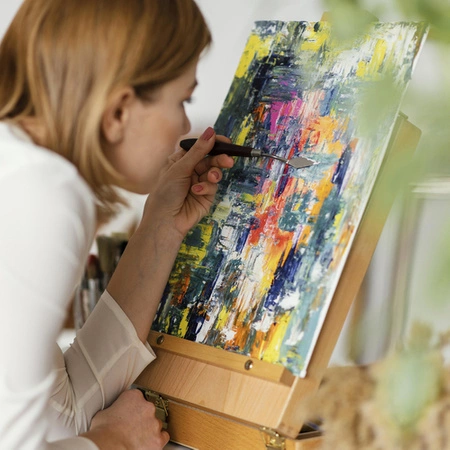 Płótno Podobrazie Malarskie 40x30 cm do Malowania Bawełniane Zestaw 8szt MAALEO