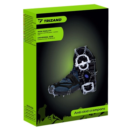 Raczki na Buty Kolce Turystyczne 35-39 Raki + Etui TRIZAND