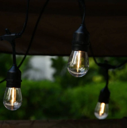 Girlanda Duże Lampki Ogrodowe Zewnętrzne 6m 10szt GARDLOV