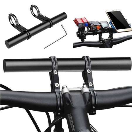Uchwyt na Rower Przedłużenie Kierownicy Rowerowy TRIZAND